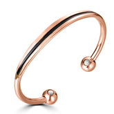 Rose Colour and Black Accent 175mm (2 Neodymium Magnets)