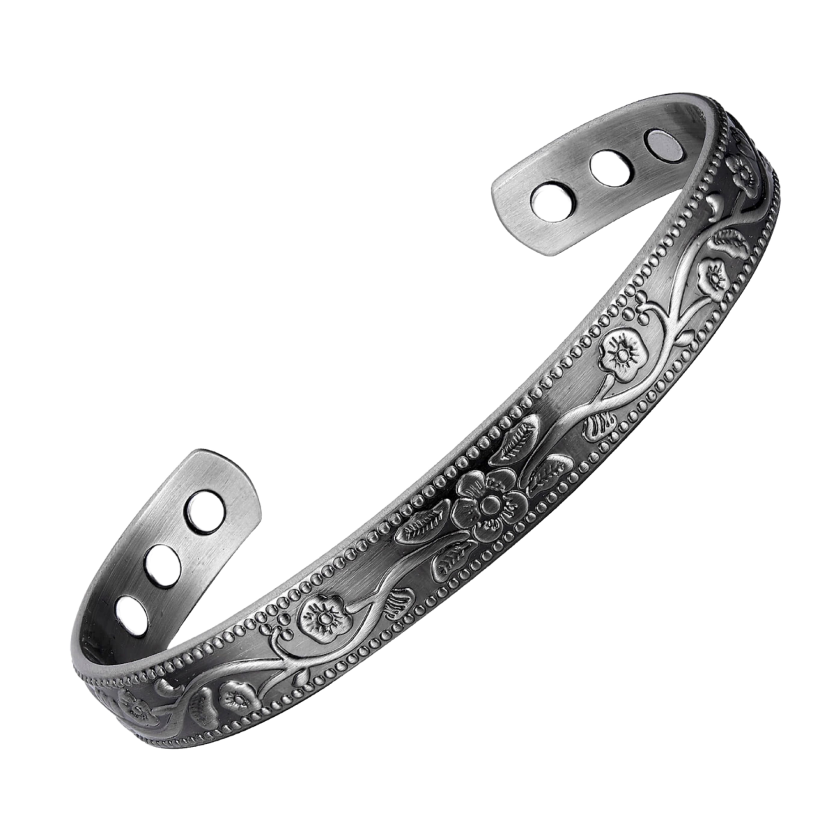 Dr-Fix-Magnetic-Therapy-Bracelet-Silver-nbsm